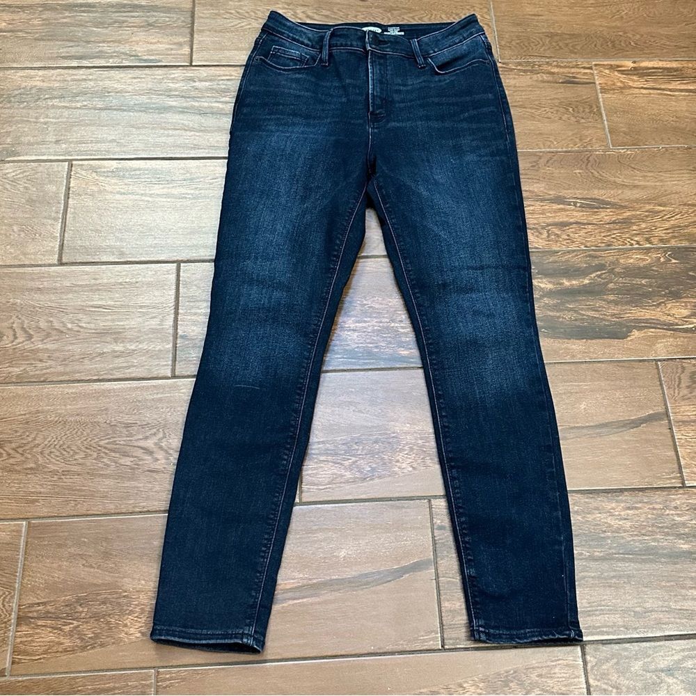 Old Navy Rockstar Super Skinny High Rise Jeans Secret Slim Pockets Sz 10